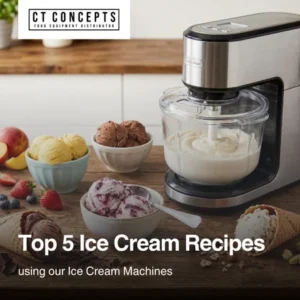 Top 5 Ice Cream Recipes using our Ice Cream Machines