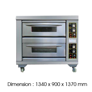 BJY-G120-2BD 2 decks (Gas Oven)