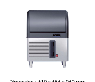 ZBF-60 | Undercounter Ice Maker (Cube)