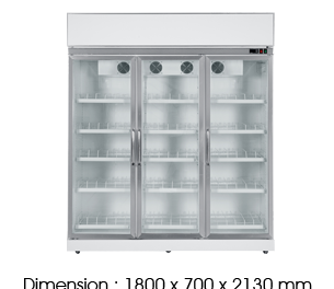 SLD-1800FS | Scoolman Supermarket Freezer