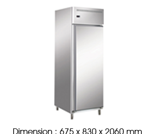 BS 1FDUF/Z/GN | Gastronome Upright Freezers