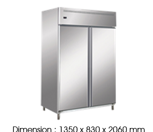 BS 2FDUF/Z/GN | Gastronome Upright Freezers