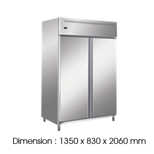BS 2FDUF/Z/GN | Gastronome Upright Freezers