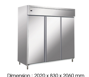 BS 3FDUF/G/GN | Gastronome Upright Freezers