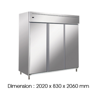 BS 3FDUF/G/GN | Gastronome Upright Freezers