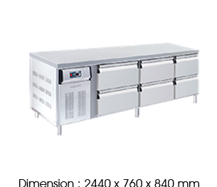 BS 6DR/C2535/2 (8 ft 6 drawers)