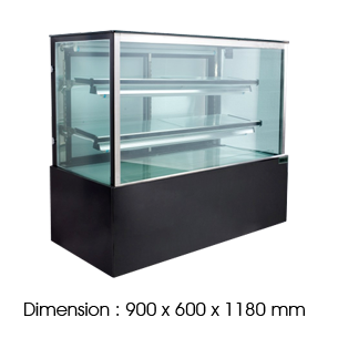 CHI-RG900 (3ft 3 layers, square cake display)