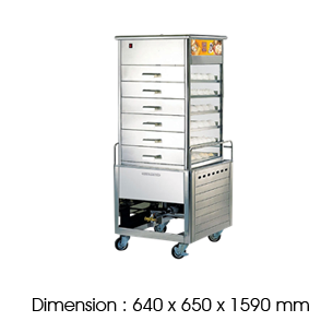 ESM66 | Stainless Steel Gas Steam Machine