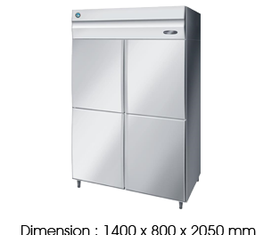 HRFE-148MA | Upright Combi Refrigerator & Freezer