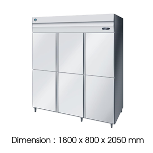 HRFE-188MA | Upright Combi Refrigerator & Freezer