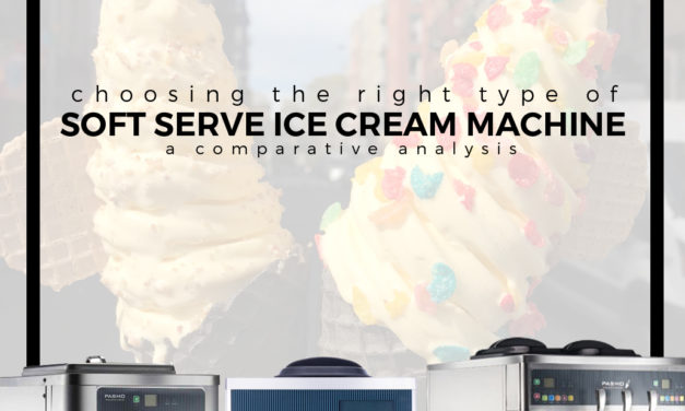 Choosing the right type of Soft serve Ice cream Machine: A comparative Analysis