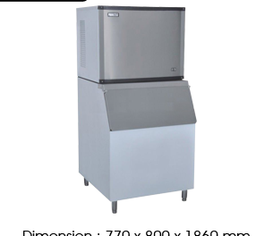 BY-1000 | Split Type Ice Maker (Cube)