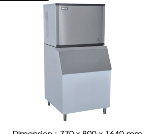 BY-500 | Split Type Ice Maker (Cube)