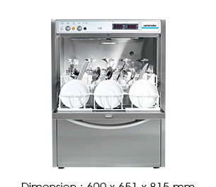 U50 | UNDERCOUNTER WAREWASHER