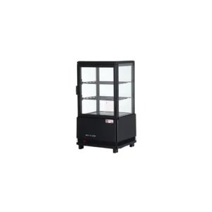 RT-58L-3 BLACK | 4 Sides Glass Dispaly Refrigerator