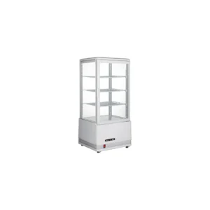RT-78L-3-WHITE | 4 Sides Glass Display Refrigerator