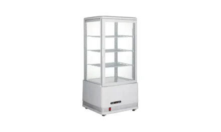 RT-78L-3-WHITE | 4 Sides Glass Display Refrigerator