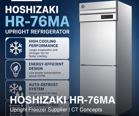 Hoshizaki HR-76MA Upright Refrigerator – Premium Commercial Cooling for Professional Kitchens