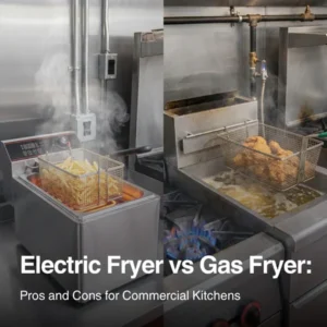 Electric Fryer vs Gas Fryer, Pros and Cons for Commercial Kitchens