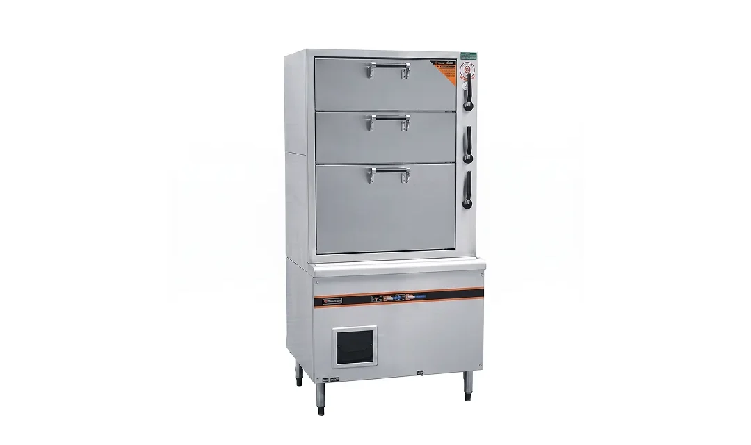 ZXY-48A | 3 Drawer Gas Food Cooker (Rice Steamer)
