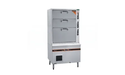 ZXY-48A | 3 Drawer Gas Food Cooker (Rice Steamer)