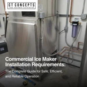 Commercial Ice Maker Installation Requirements: The Complete Guide for Safe, Efficient, and Reliable Operation
