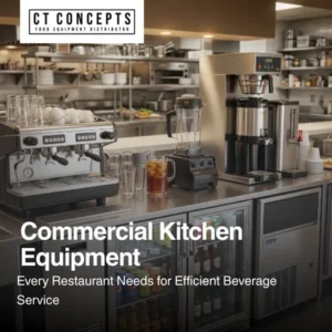 Commercial Kitchen Equipment Every Restaurant Needs for Efficient Beverage Service